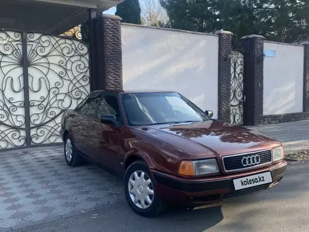 Audi 80 1992 года за 1 350 000 тг. в Тараз – фото 3