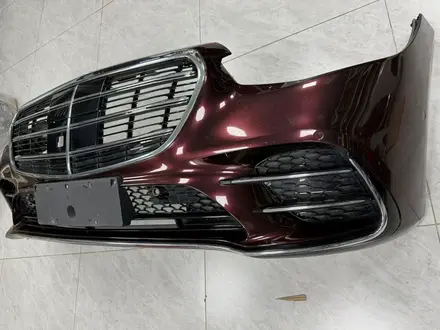 Mercedes-Benz S-Class W223 — Передний бампер в сборе с решёткой радиатора за 9 909 тг. в Алматы – фото 3