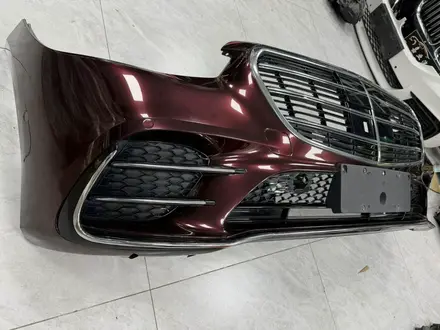 Mercedes-Benz S-Class W223 — Передний бампер в сборе с решёткой радиатора за 9 909 тг. в Алматы – фото 2