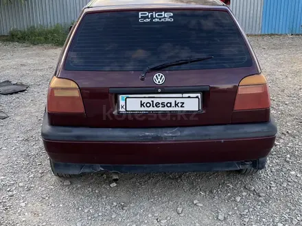 Volkswagen Golf 1993 года за 800 000 тг. в Шиели – фото 2