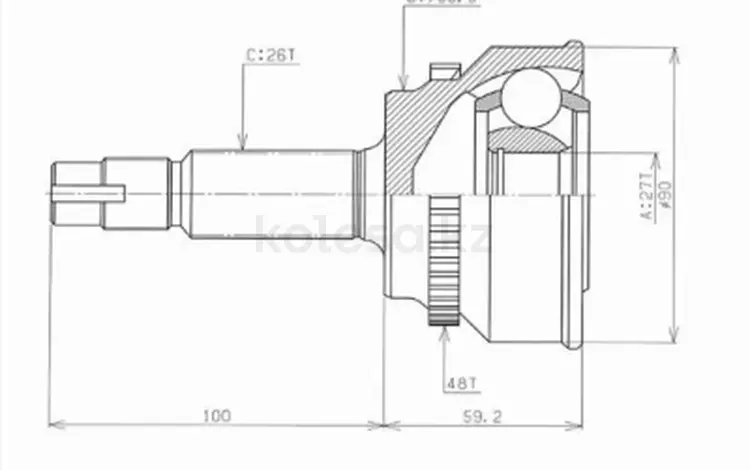 Шрус (Спередиүшін23 750 тг. в Талдыкорган