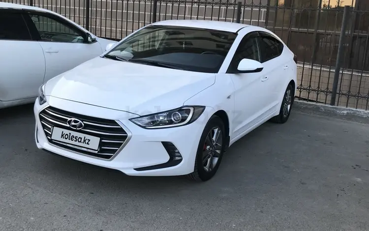 Hyundai Elantra 2018 года за 7 500 000 тг. в Актау