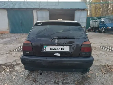 Volkswagen Golf 1992 года за 750 000 тг. в Кордай – фото 4