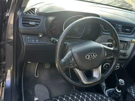 Kia Rio 2014 года за 5 100 000 тг. в Аксай – фото 3