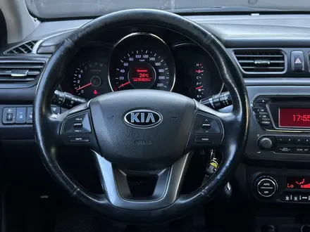 Kia Rio 2013 года за 4 900 000 тг. в Актобе – фото 15