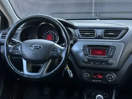Kia Rio 2013 года за 4 900 000 тг. в Актобе – фото 19