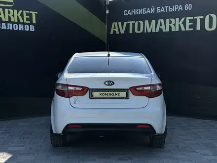 Kia Rio 2013 года за 4 900 000 тг. в Актобе – фото 5