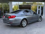 BMW 528 2013 года за 8 300 000 тг. в Шымкент – фото 4