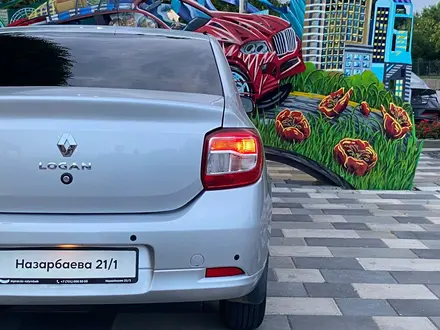 Renault Logan 2018 года за 4 300 000 тг. в Алматы – фото 8