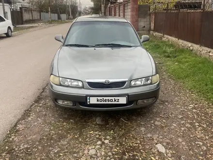 Mazda 626 1996 года за 1 650 000 тг. в Мерке – фото 3