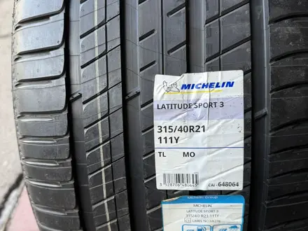 Летние шины Michelin Latitude Sport 3 315.40.21 за 700 000 тг. в Алматы – фото 11