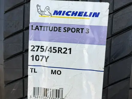 Летние шины Michelin Latitude Sport 3 315.40.21 за 700 000 тг. в Алматы – фото 2