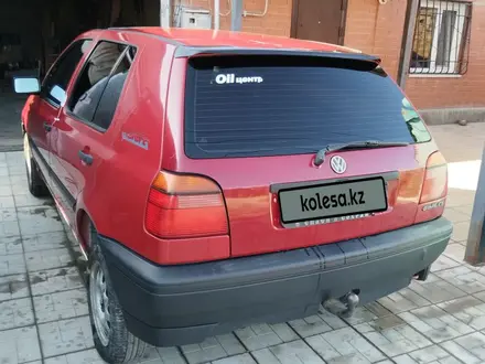 Volkswagen Golf 1994 года за 1 600 000 тг. в Костанай – фото 3