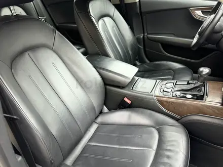Audi A7 2014 года за 15 500 000 тг. в Алматы – фото 7