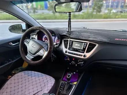 Hyundai Accent 2019 года за 6 200 000 тг. в Астана – фото 13