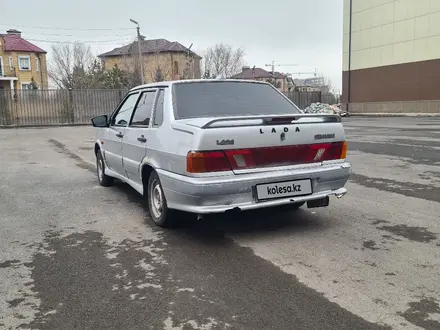 ВАЗ (Lada) 2115 2007 года за 700 000 тг. в Караганда – фото 6