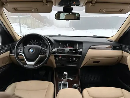 BMW X3 2016 года за 11 700 000 тг. в Алматы – фото 14