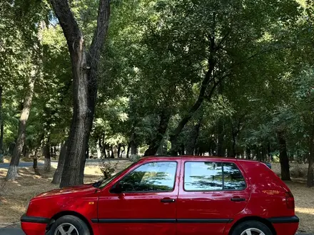 Volkswagen Golf 1992 года за 1 650 000 тг. в Тараз – фото 6