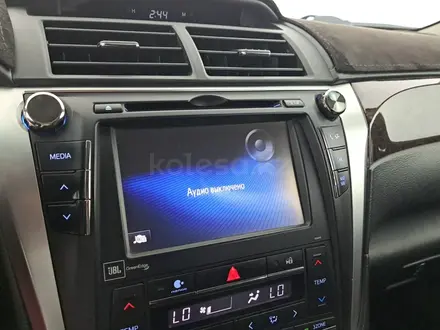 Toyota Camry 2015 года за 9 630 000 тг. в Астана – фото 18