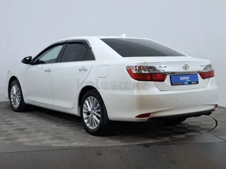 Toyota Camry 2015 года за 9 630 000 тг. в Астана – фото 6