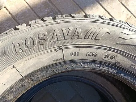 Шины 185/65 R14 — "Rosava Snowgard" (Украина), шипованные. В хоро за 35 000 тг. в Астана – фото 5