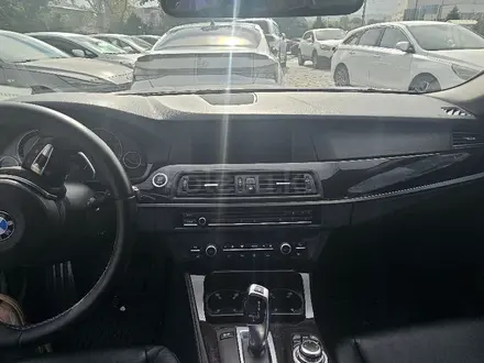 BMW 528 2011 года за 9 500 000 тг. в Алматы – фото 13