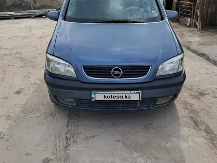 Opel Zafira 2001 года за 2 600 000 тг. в Жетысай – фото 9