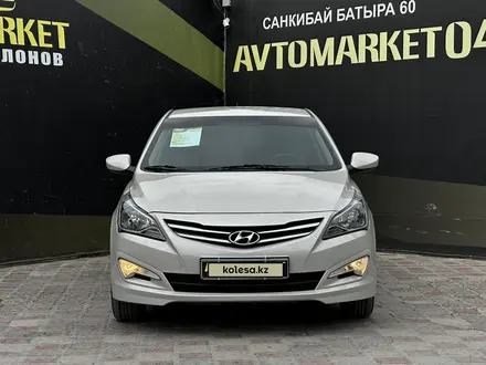 Hyundai Accent 2015 года за 5 500 000 тг. в Актобе – фото 2