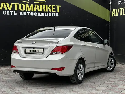 Hyundai Accent 2015 года за 5 500 000 тг. в Актобе – фото 6