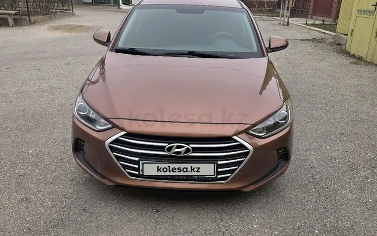 Hyundai Elantra 2017 годаүшін6 700 000 тг. в Тараз