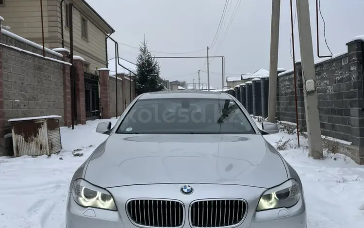 BMW 528 2010 года за 9 800 000 тг. в Алматы