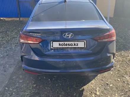 Hyundai Accent 2021 года за 8 400 000 тг. в Костанай – фото 3