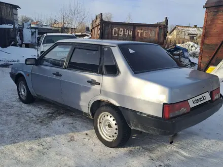 ВАЗ (Lada) 21099 1998 года за 550 000 тг. в Щучинск – фото 5