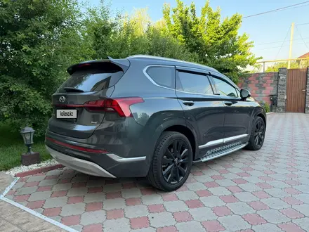 Hyundai Santa Fe 2021 года за 14 200 000 тг. в Алматы – фото 3