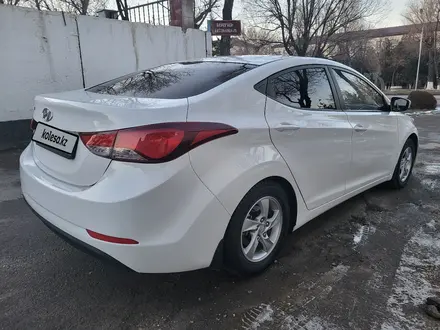 Hyundai Elantra 2015 года за 7 000 000 тг. в Тараз – фото 3