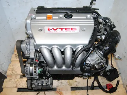 Мотор K24 (2.4) Honda-CR-V Odyssey Element двигатель Хонда за 85 700 тг. в Алматы – фото 7