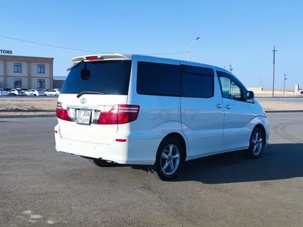 Toyota Alphard 2005 года за 10 000 000 тг. в Жанаозен – фото 5