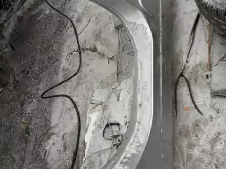 Пороги железные Ниссан Альмера 2014 выпилинные с кузова за 5 000 тг. в Костанай – фото 2