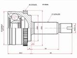 Шрус, граната наружняя за 13 050 тг. в Алматы