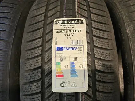 Сontinеntal WintеrСontact ТS 870 Р 285/45R22 — 325/40R22 за 350 000 тг. в Астана – фото 3