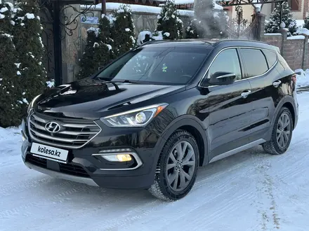 Hyundai Santa Fe 2017 года за 12 600 000 тг. в Алматы – фото 4