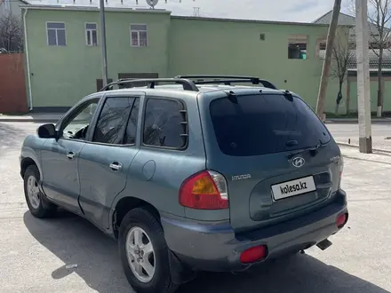 Hyundai Santa Fe 2002 года за 3 800 000 тг. в Шымкент – фото 3