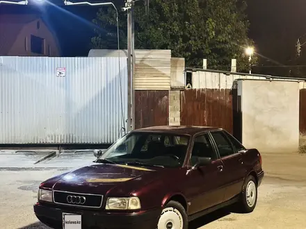 Audi 80 1991 года за 1 600 000 тг. в Тараз – фото 5