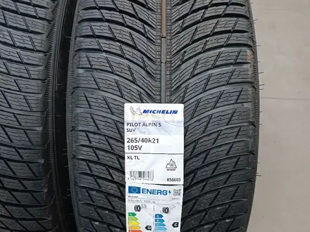 Michelin pilot Alpin 5 265/40 R21 V 295/35 R21 Macan за 950 000 тг. в Алматы – фото 2