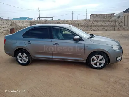 Skoda Rapid 2013 года за 4 100 000 тг. в Бейнеу – фото 3