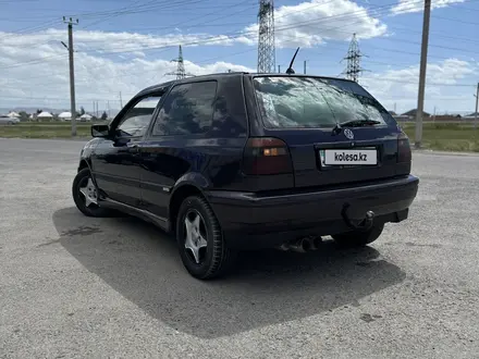Volkswagen Golf 1993 года за 1 300 000 тг. в Тараз – фото 4