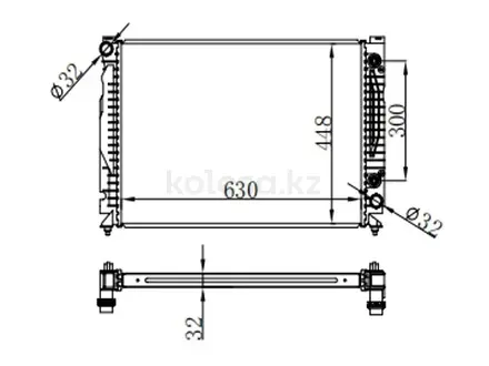 Радиатор Audi A4үшін21 000 тг. в Алматы – фото 2