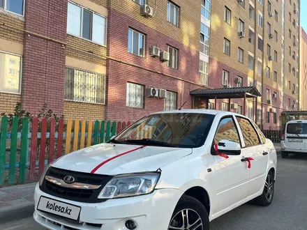 ВАЗ (Lada) Granta 2190 2014 года за 2 300 000 тг. в Атырау – фото 6