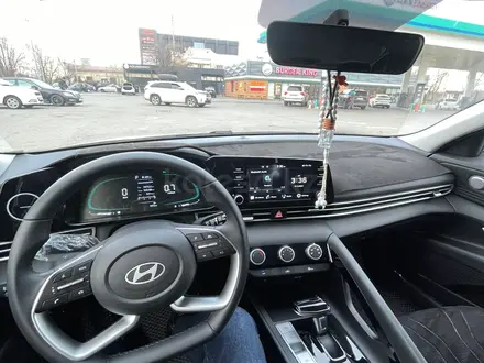 Hyundai Elantra 2023 года за 8 100 000 тг. в Шымкент – фото 7
