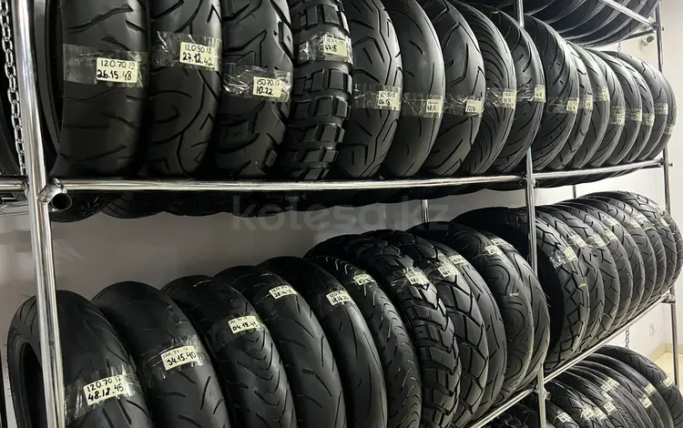 Мото Шины, Мото Резина Б. У Шины/Резина для Мотоциклов! за 45 000 тг. в Алматы